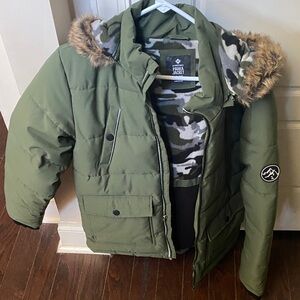Kids Green Coat